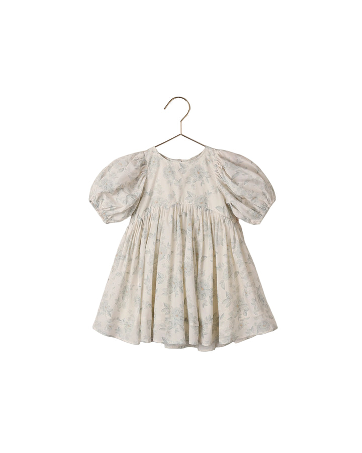 Luna Dress - Mist English Rose