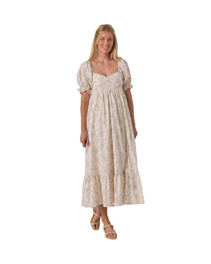 Chloe Dress - Mist English Rose