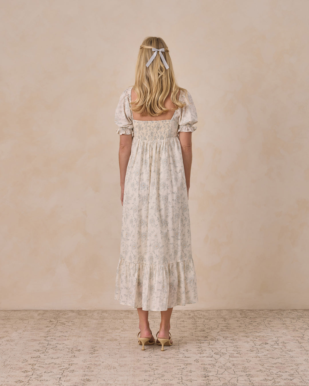 Chloe Dress - Mist English Rose