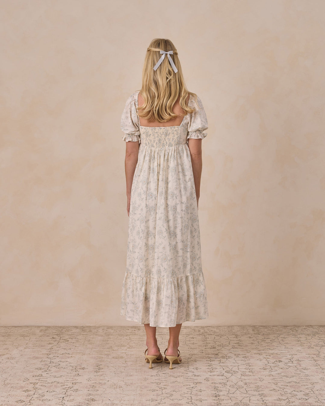 Chloe Dress - Mist English Rose