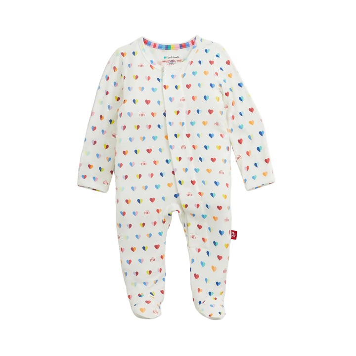 Branded Heart Footie