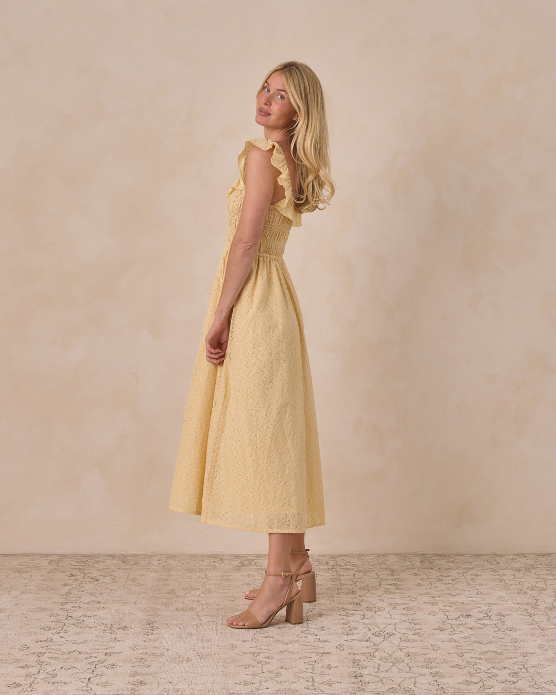 Stella Dress - Lemon