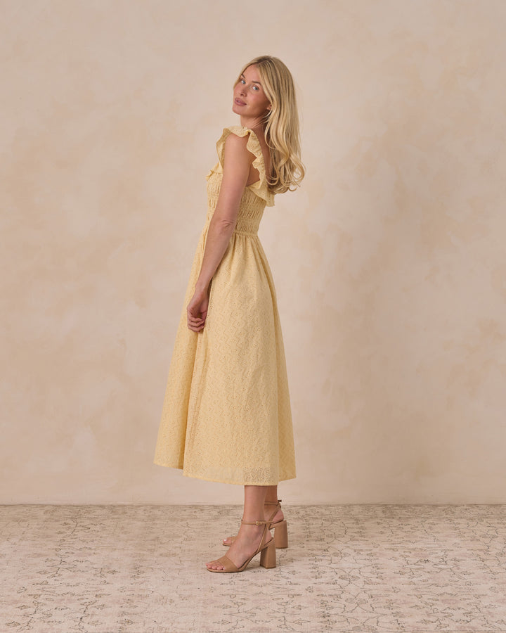 Stella Dress - Lemon