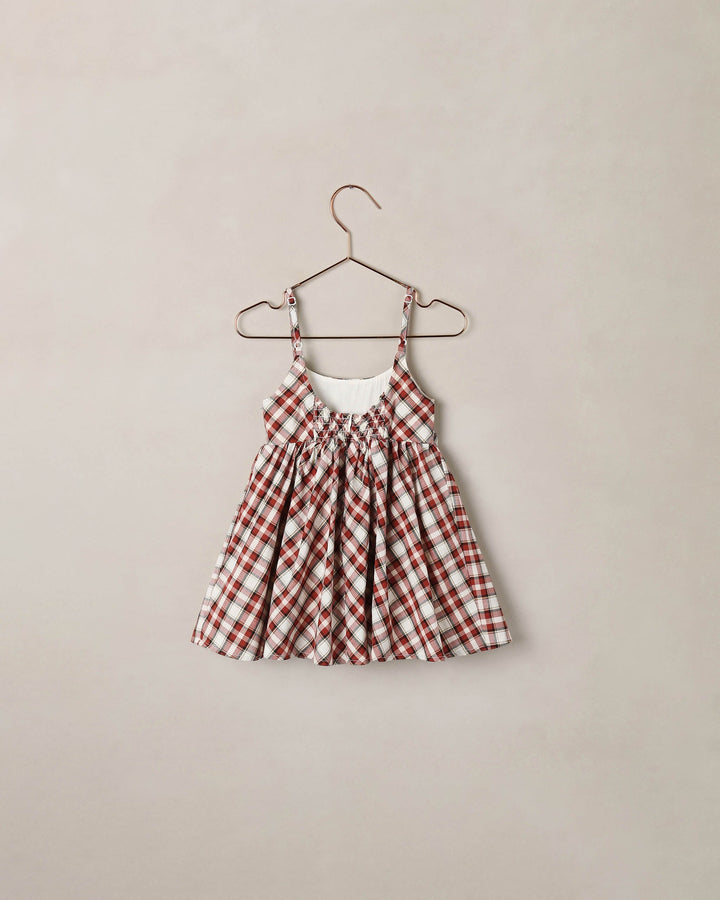Betsy Dress - Holiday Tartan