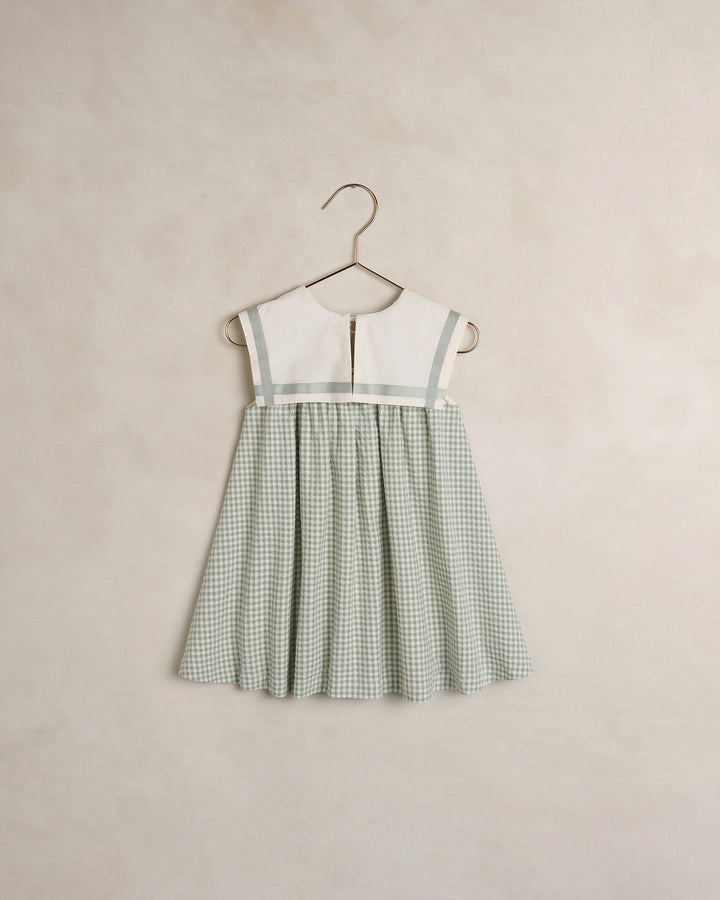 Daisy Dress - Eucalyptus Check