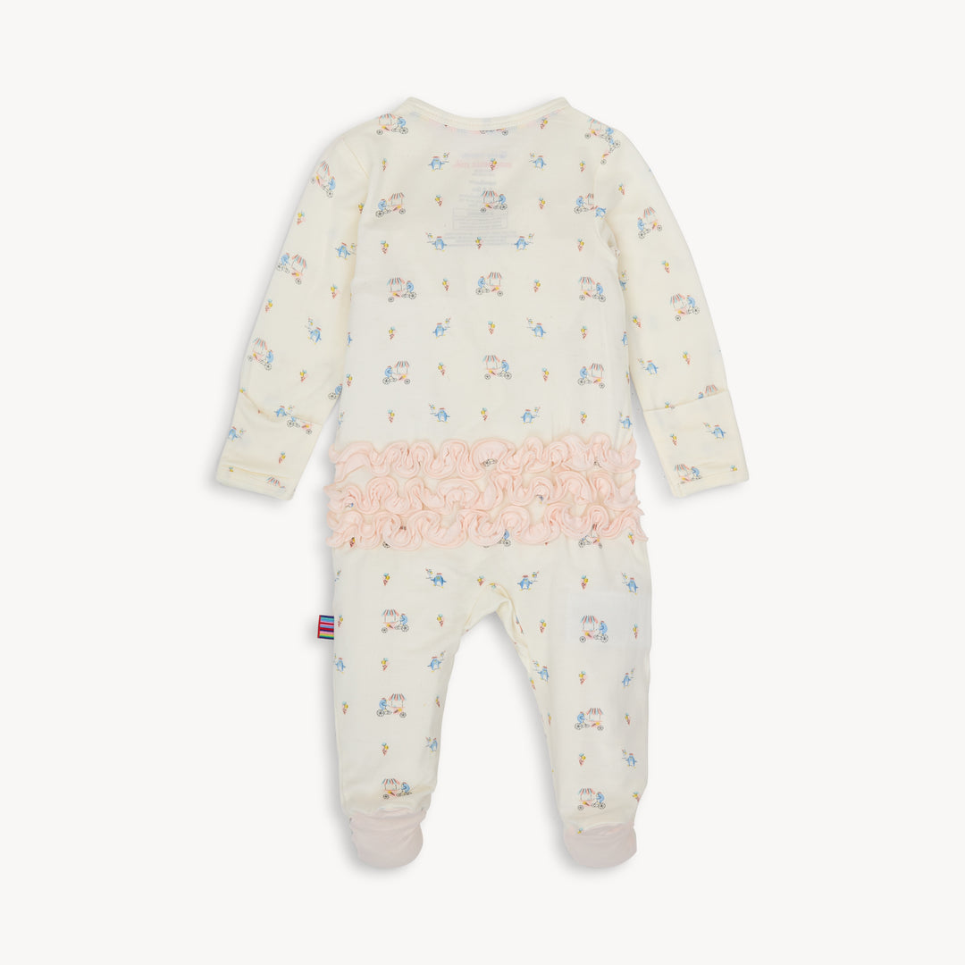 Penguin Pints Ruffled Footie