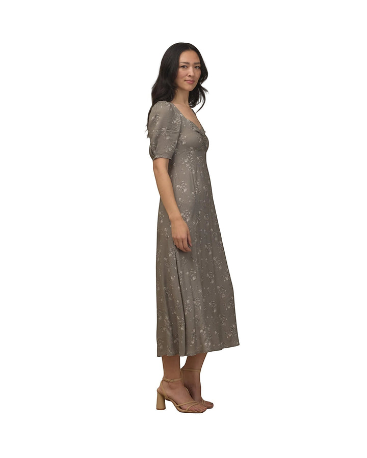 Violet Dress - Eucalyptus French Floral