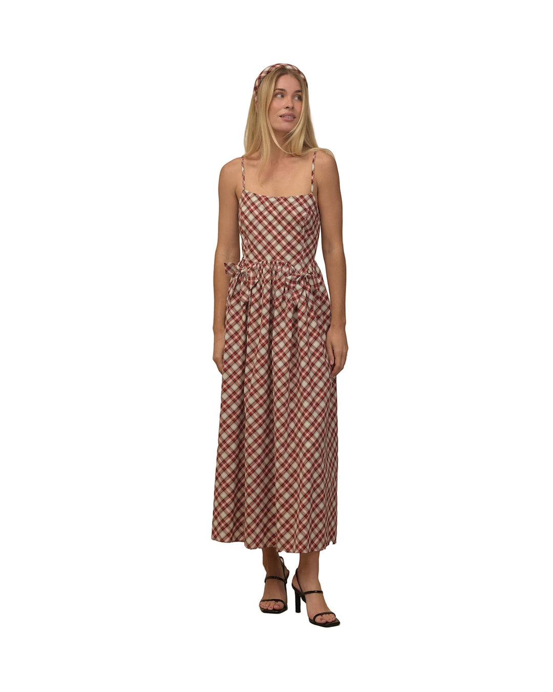 Beatrice Dress - Holiday Tartan