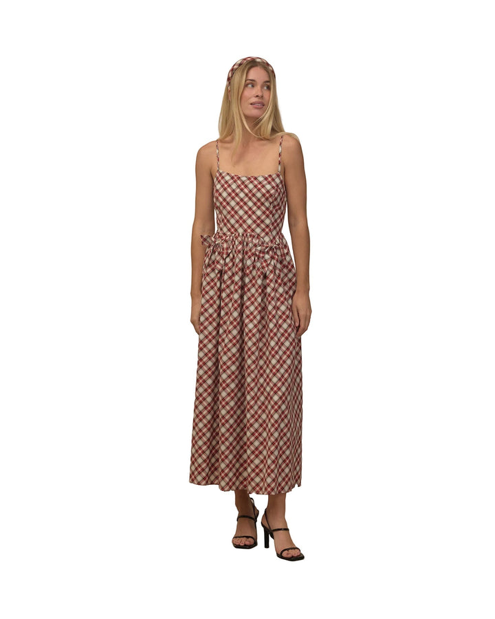 Beatrice Dress - Holiday Tartan