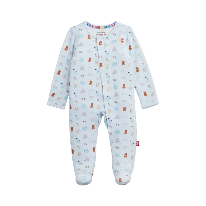 Nursery Nostalgia Blue Footie