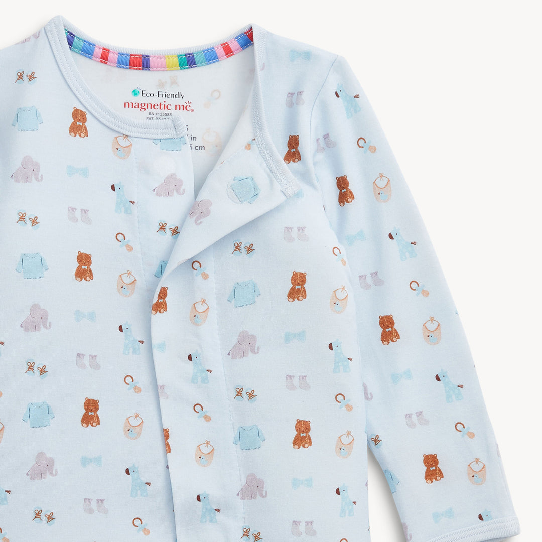 Nursery Nostalgia Blue Footie