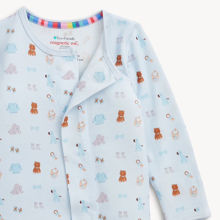 Nursery Nostalgia Blue Footie