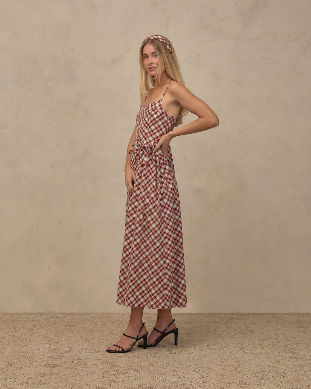 Beatrice Dress - Holiday Tartan
