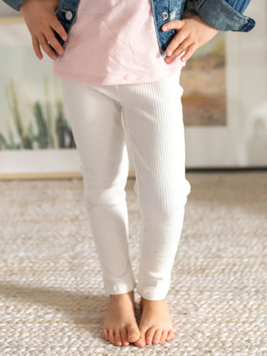 Teagan Leggings - White