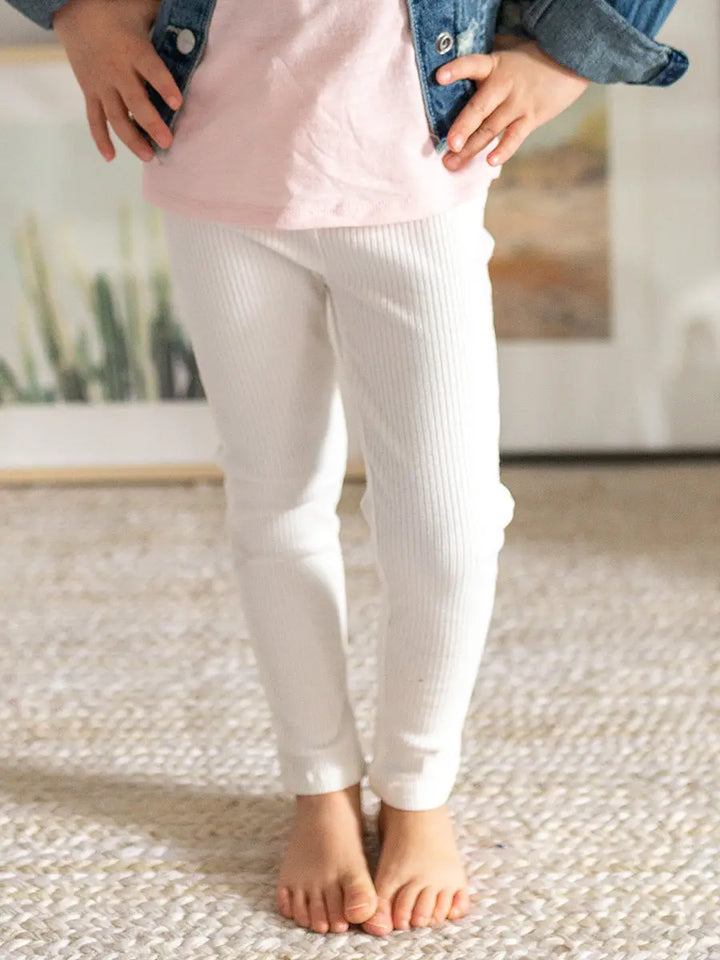 Teagan Leggings - White