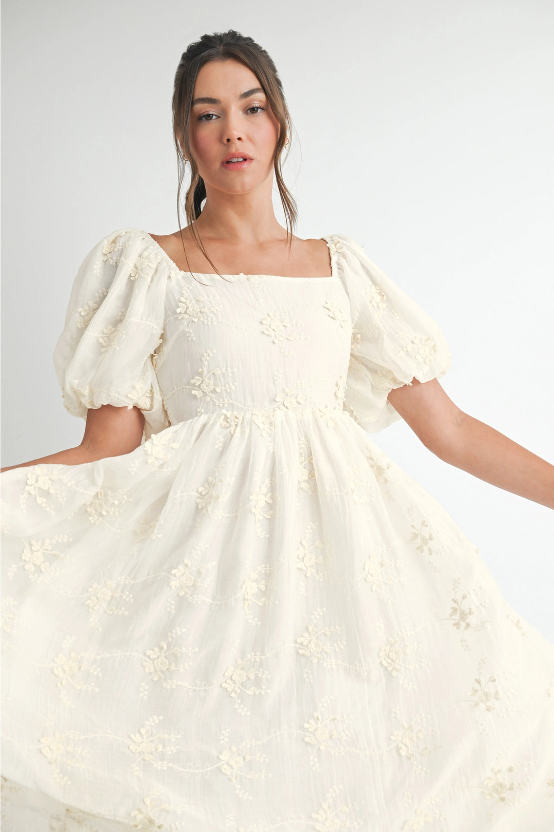 Audrey Dress - White