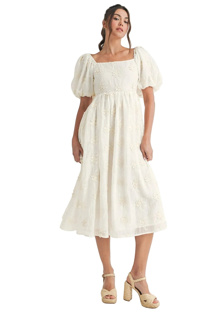 Audrey Dress - White