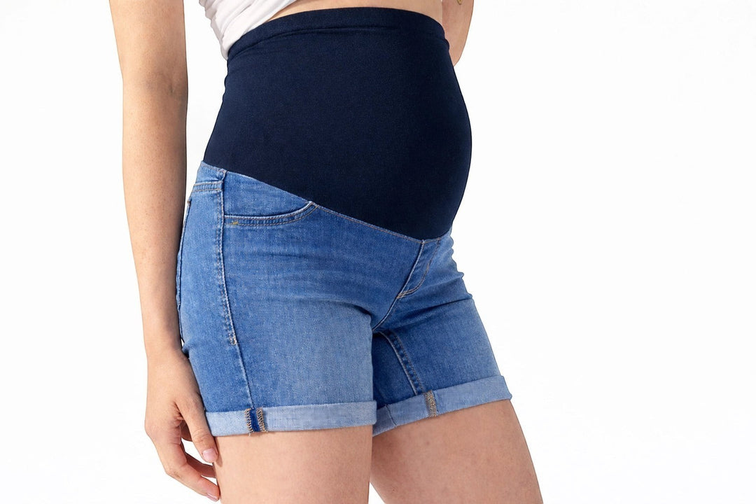 Winnipeg - Maternity Roll Cuff Shorts