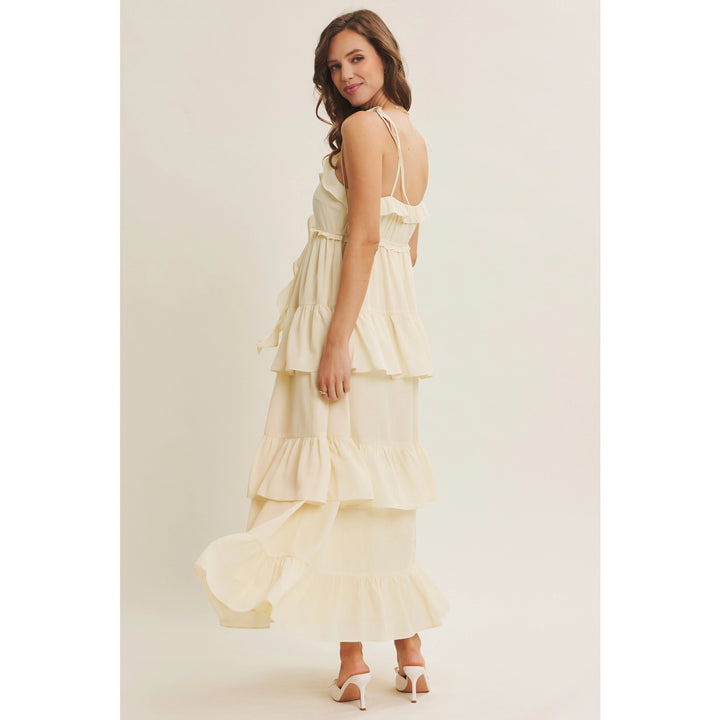 Anastasia Dress - Banana Cream