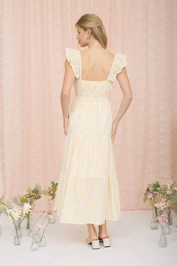 Arden Dress - Light Yellow