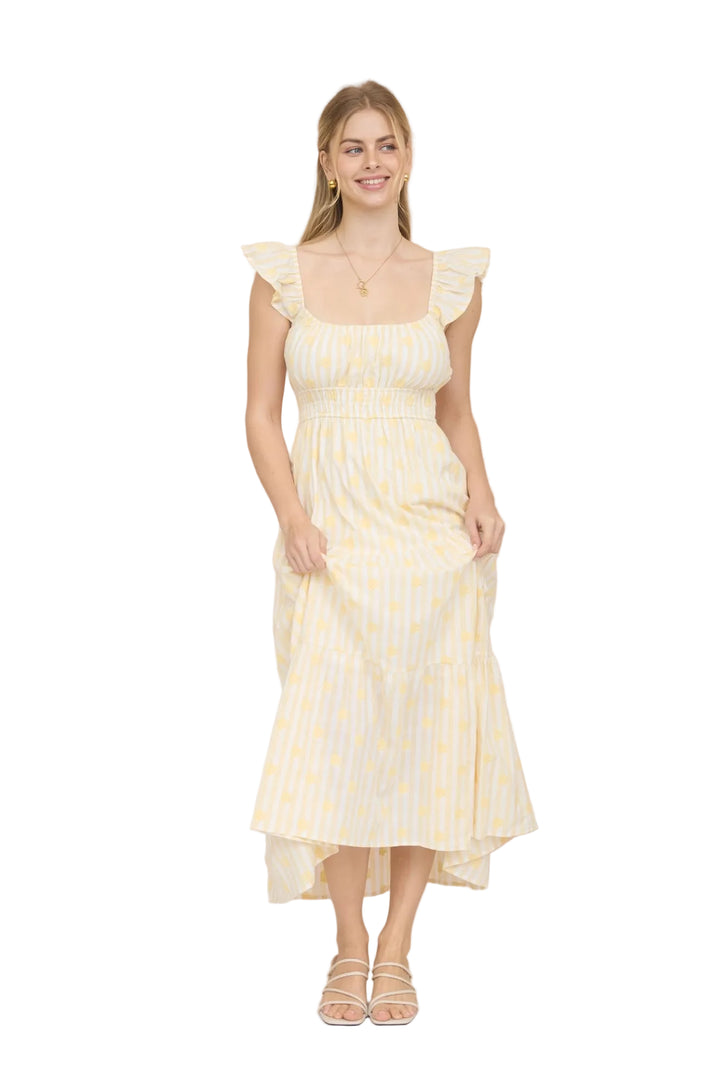Arden Dress - Light Yellow