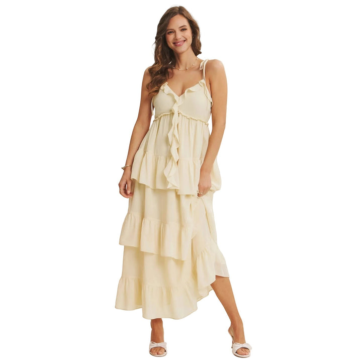 Anastasia Dress - Banana Cream