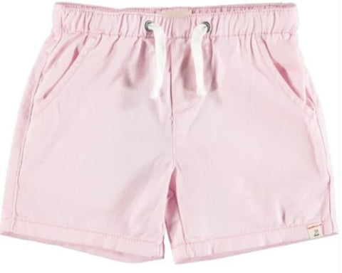 Hugo Pale Pink Twill Infant Shorts