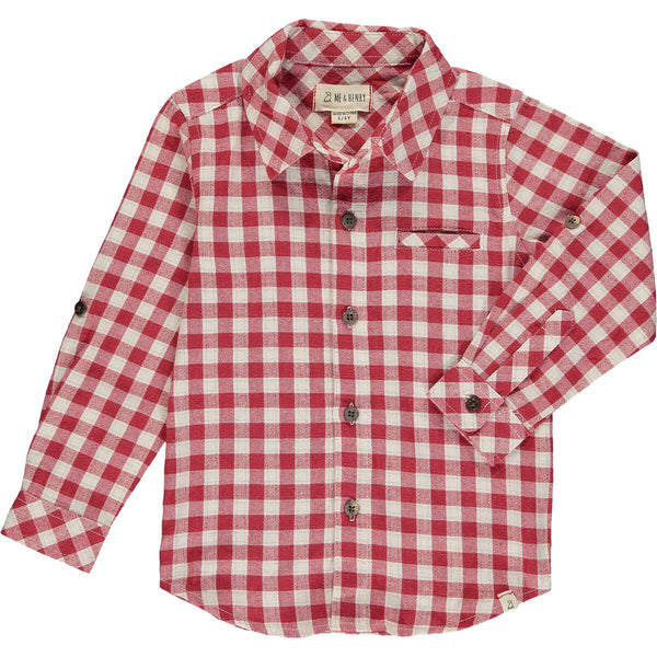Atwood - Red/White Plaid