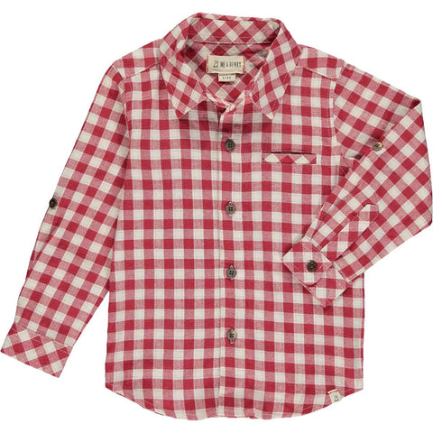 Atwood Shirt Red/White Plaid