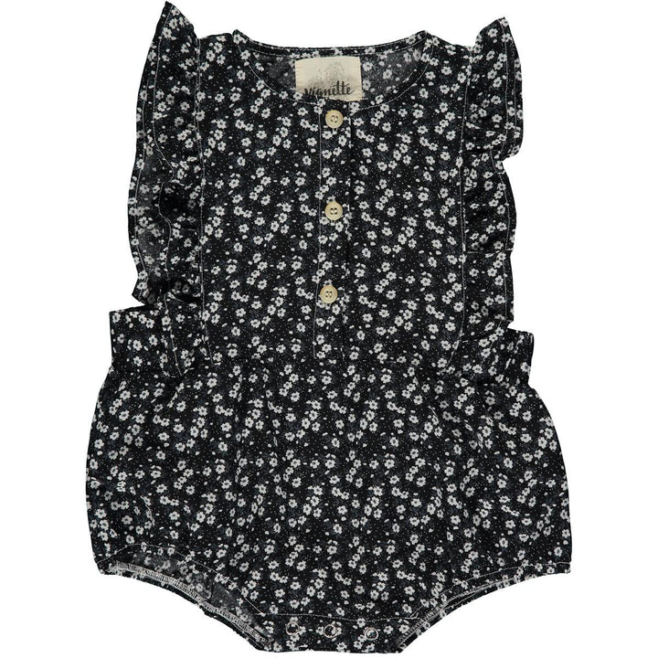 Megan Bubble - Black Floral