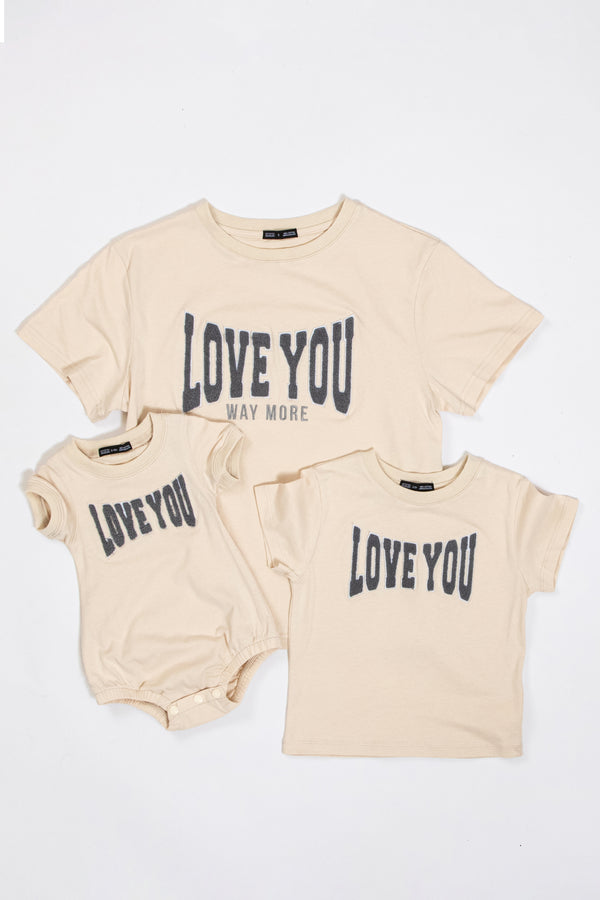 Love You Chenille T-Shirt