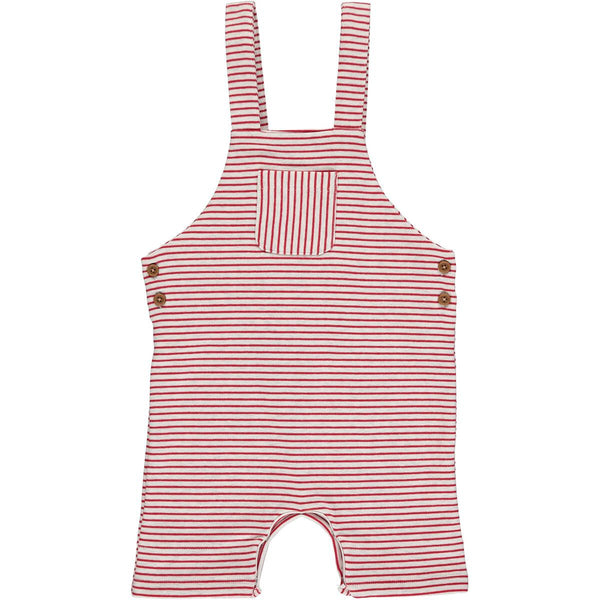 Dandy Overalls - Red/Grey