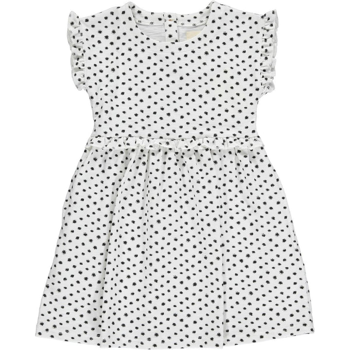 Gemma Dress - Black/White