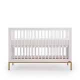 Chicago 3-in-1 Convertible Crib - White/Gold