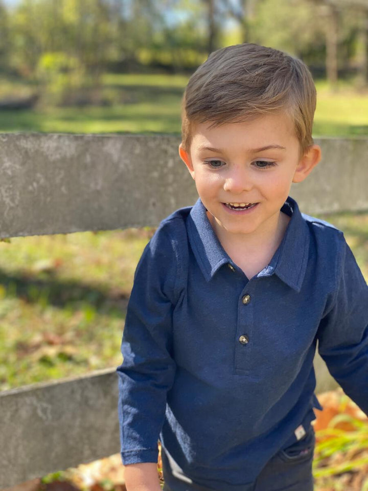 Millington Polo - Navy (Sale)