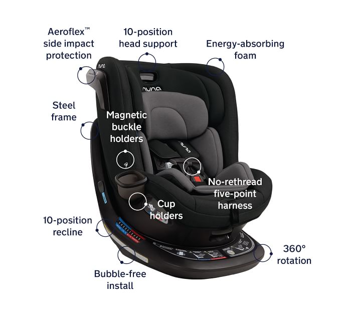 REVV Rotating Convertible Car Seat