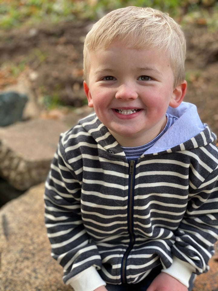 Parsons Hoodie - Grey/Cream