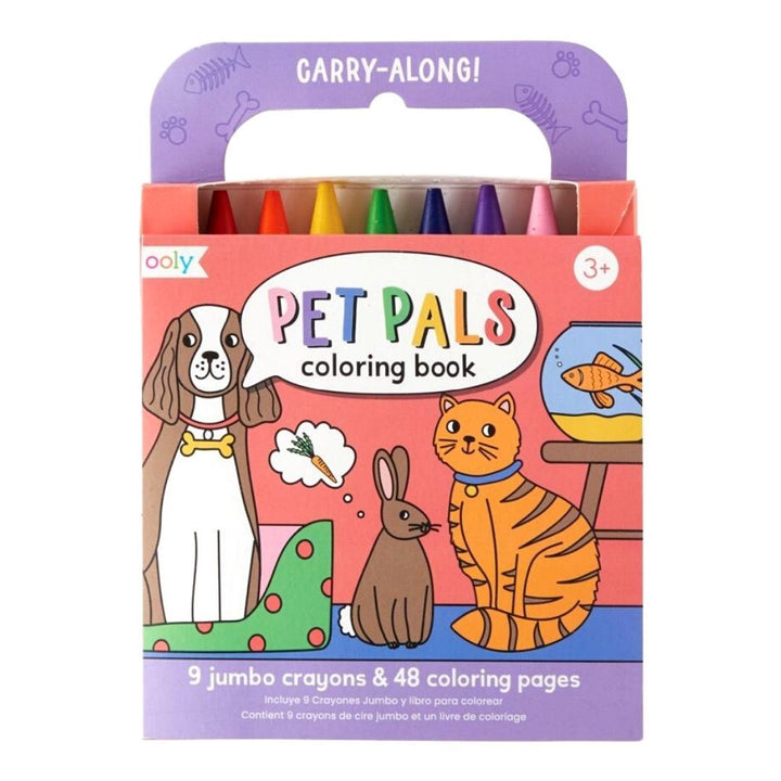 Carry Along Coloring Book - Pet Pals