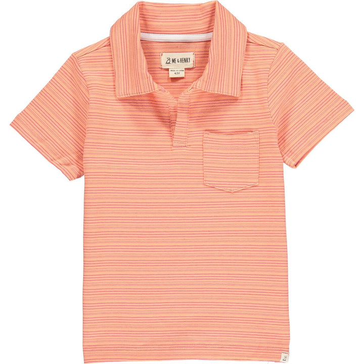 Admiral Polo - Orange/Coral