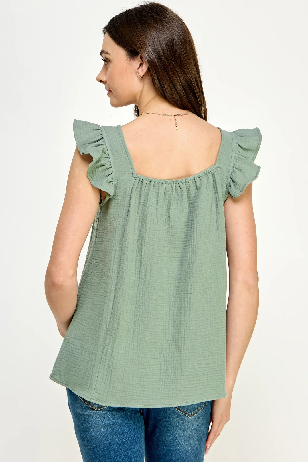 Tilly Top - Sage